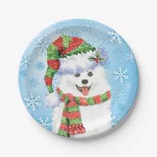 Weihnachts-Eskie-Papierplatte Pappteller