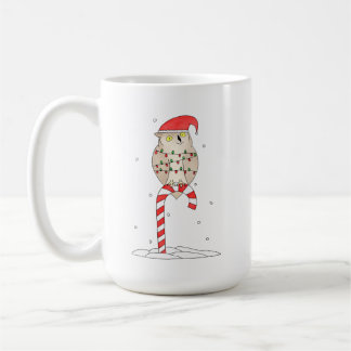 Weihnachts-Eule Kaffeetasse