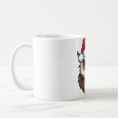 Weihnachts-Eule Kaffeetasse (Links)