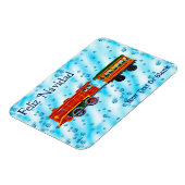 Weihnachts-Express - Feliz Navidad Magnet (Linke Seite)