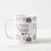 Weihnachts-Express-Lieferung Kaffeetasse (Links)