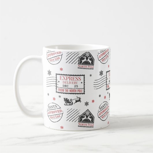 Weihnachts-Express-Lieferung Kaffeetasse (Links)