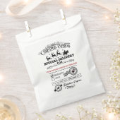 Weihnachts-Express-Sonderlieferung NAUGHTY-Leckere Geschenktütchen (Ausgeschnitten)