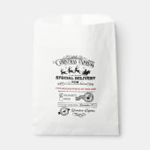 Weihnachts-Express-Sonderlieferung NAUGHTY-Leckere Geschenktütchen (Vorderseite)