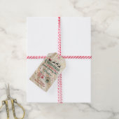 Weihnachts-Express-Sonderzustellung Geschenkanhänger (Mit Garn)