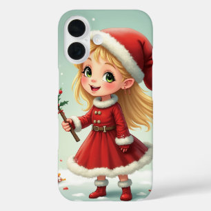 Weihnachts Fairy iPhone Fälle 16 Hülle