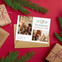 Weihnachts-Familie Decke neue Hallen Foto bewegen