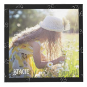 Weihnachts Familie Foto Cube 4 Foto, Countdown Würfel (Vorderseite)