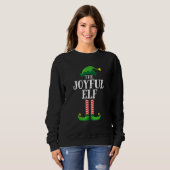 Weihnachts Familie Matching Group Joyful Elf Xmas  Sweatshirt (Vorne ganz)
