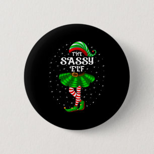 Weihnachts-Familien-Matching-Frauen-Mädchen-Mutter Button