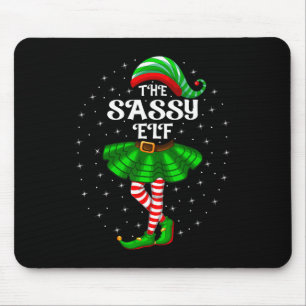 Weihnachts-Familien-Matching-Frauen-Mädchen-Mutter Mousepad