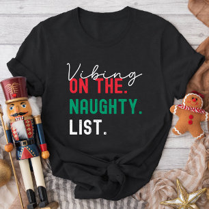 Weihnachts-Familien-Matching Lustige Ungezogene Li T-Shirt