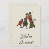 Weihnachts-Familienspass Einladung (Vorne/Hinten)