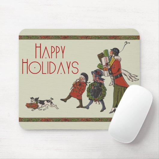 Weihnachts-Familienspass Mousepad (Mit Mouse)