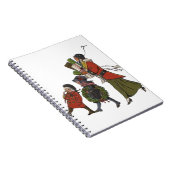 Weihnachts-Familienspass Notizblock (Rechte Seite)