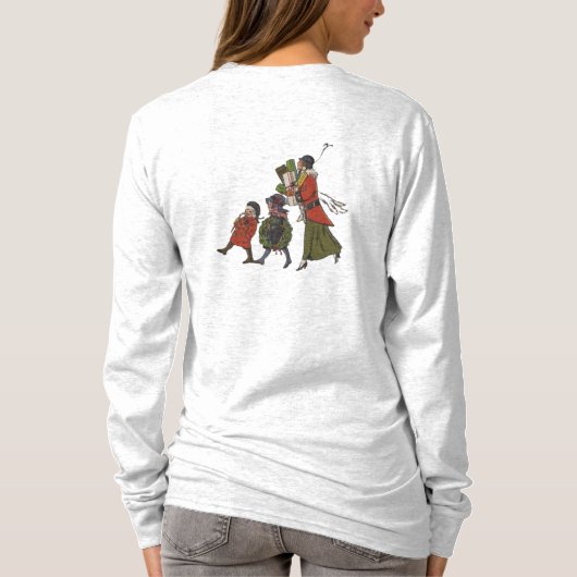 Weihnachts-Familienspass T-Shirt (Rückseite)