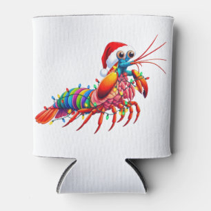  Weihnachts-Fangschreckenkrebs Odontodactylus Bunt Dosenkühler