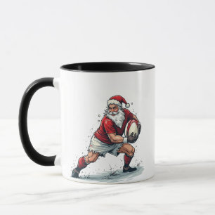 Weihnachts Fantasy Football Spiel Weihnachtsmann Tasse