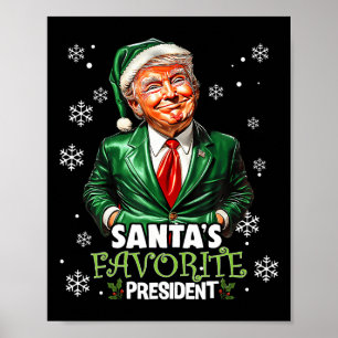 Weihnachts-Favorit Funny Trump Weihnachten X Poster