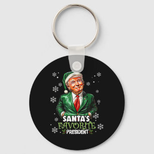 Weihnachts-Favorit Funny Trump Weihnachten X Schlüsselanhänger