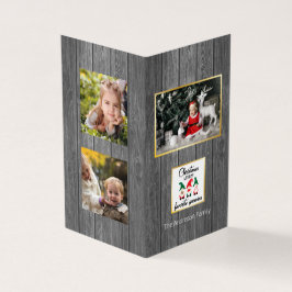 Weihnachts-Favoriten Gnomies Old Wood Family Foto