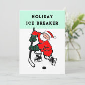 Weihnachts-Feier Open House Einladung (Stehend Vorderseite)