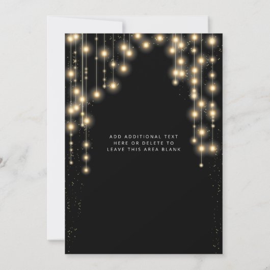 Weihnachts-Feierabend Einladung (Rückseite)