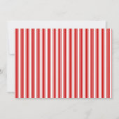 Weihnachts-Feiertag BABY SHOWER Einladungen (Rückseite)