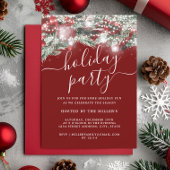 Weihnachts-Feiertag Einladung