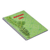 Weihnachts-Feiertage-Branchenzeitschrift Notizblock (Rechte Seite)