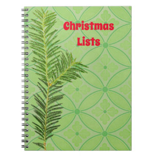 Weihnachts-Feiertage-Branchenzeitschrift Notizblock