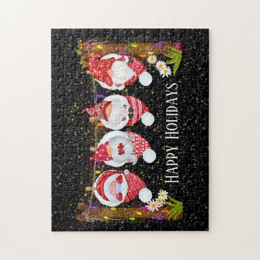 Weihnachts-Feiertage-Gigsaw-Puzzle Puzzle (Vertikal)