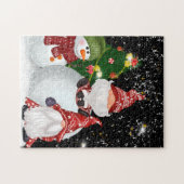 Weihnachts-Feiertage-Gigsaw-Puzzle Puzzle (Horizontal)