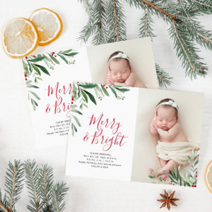 Weihnachts-Feiertage Postkarte