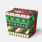 Weihnachts-Fest Geschenkschachtel (Rückseite)