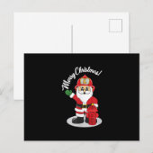 Weihnachts-Feuerwehrmann Weihnachten Winter (Vorne/Hinten)