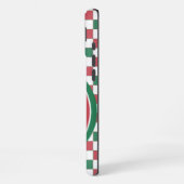 Weihnachts-Film Marathon Retro Marquee Festival iPhone Hülle (Linke Seite)