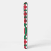 Weihnachts-Film Marathon Retro Marquee Festival iPhone Hülle (Linke Seite)