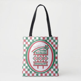 Weihnachts-Film Marathon Retro Marquee Festival Tasche