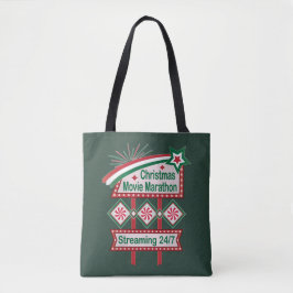 Weihnachts-Film Marathon Retro Marquee Festival Tasche