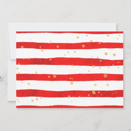 Weihnachts-Filmabend Einladung (Rückseite)