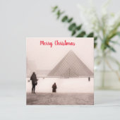 Weihnachts-Flachbildschirm Karte (Stehend Vorderseite)