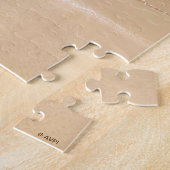 Weihnachts-Flamingo am Strand Puzzle (Seite)