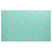 Weihnachts Flamingo Drehung große Muster Stoff (Yard (91,4 cm))
