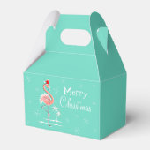 Weihnachts Flamingo Frohe Weihnachtsgeschenke Gabl Geschenkschachtel (Vorderseite)