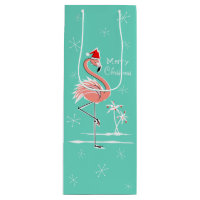 Weihnachts Flamingo Frohe Weihnachtswein Geschenk