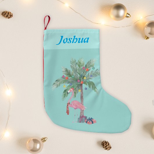 Weihnachts Flamingo Name Kleiner Weihnachtsmann St Kleiner Weihnachtsstrumpf