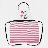 Weihnachts-Flamingo-Schürze Schürze (Vorderseite)