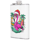 Weihnachts-Flamingo-Spaß im Paradies Flachmann (Links)