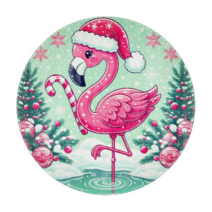 Weihnachts-Flamingo-Sublimations-Clipart-10424 Schneidebrett